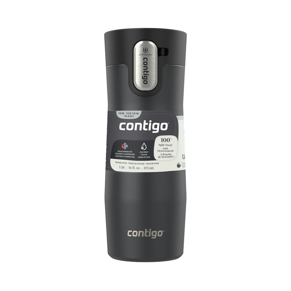 Contigo® AUTOSEAL® West Loop Vacuum-Insulated Stainless Steel Travel Mug with Easy-Clean Lid, 16 oz (LOWV)