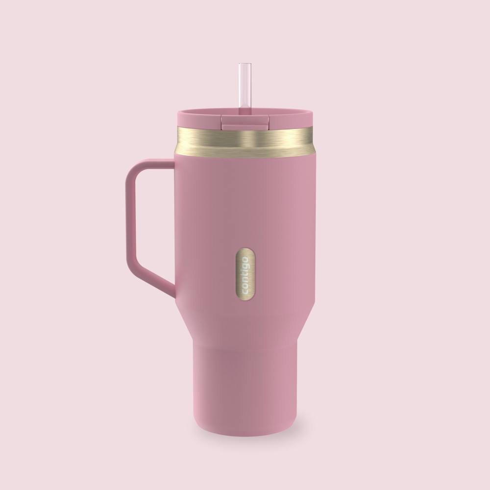 30 oz SnapSeal™ Tumbler (w/ Straw & Handle) (ZJJP)
