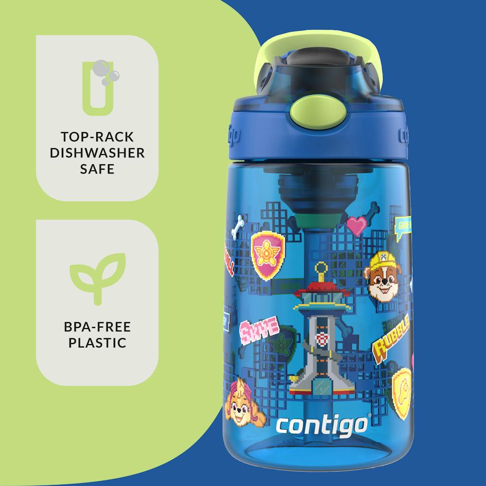 Contigo® Kids Water Bottle with Redesigned AUTOSPOUT® Straw, 14 oz (YGP1)