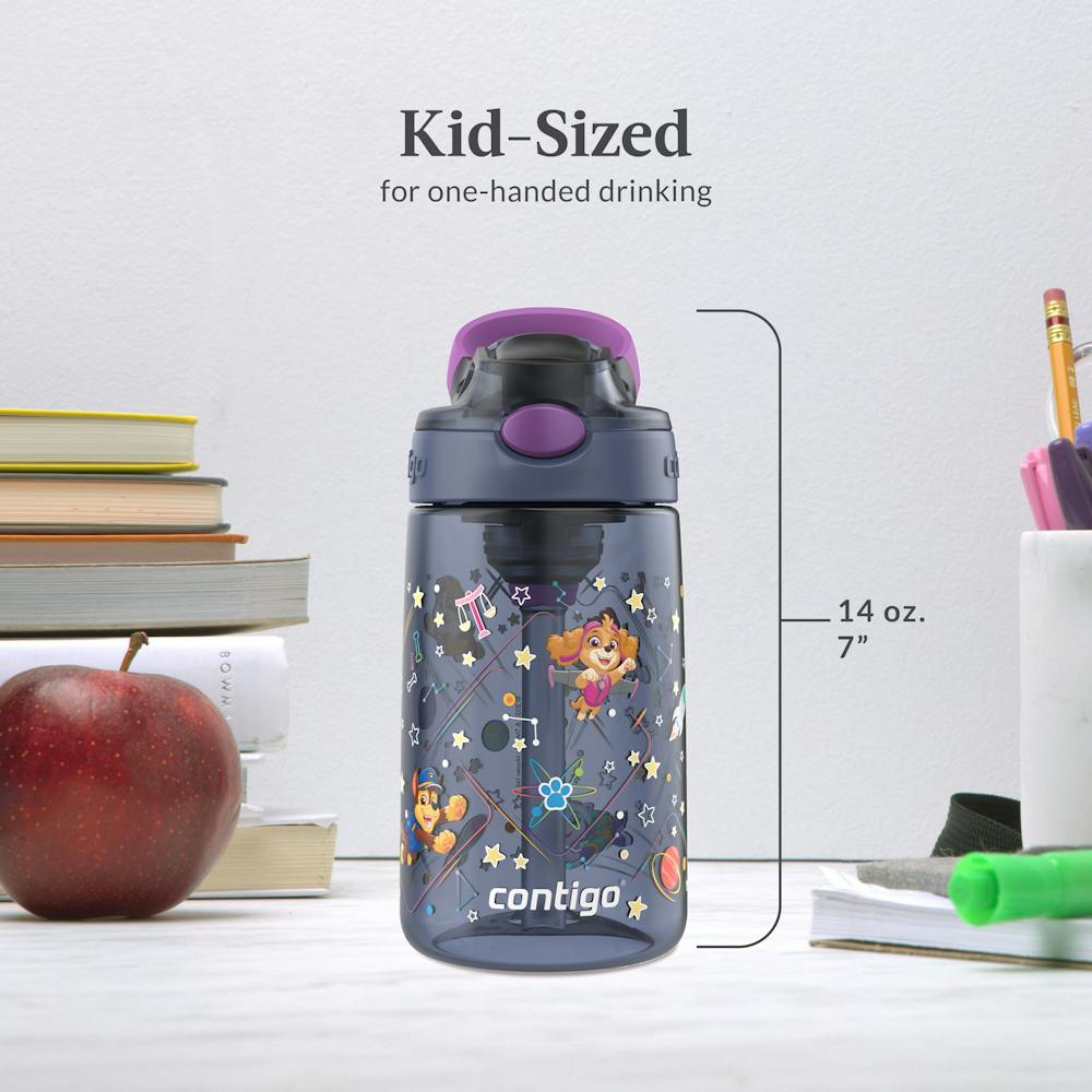 Contigo® Kids Water Bottle with Redesigned AUTOSPOUT® Straw, 14 oz (YGP1)