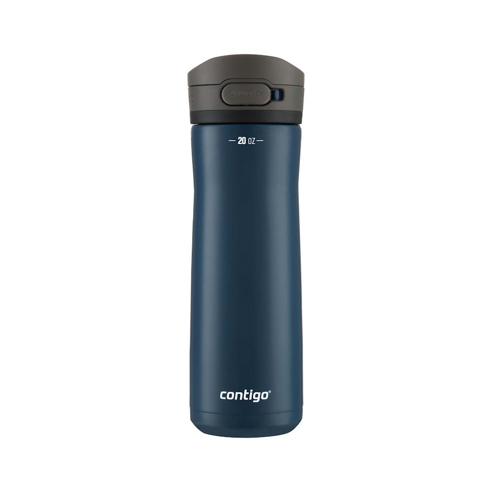 Contigo® Jackson Chill 2.0 Water Bottle with AUTOPOP Lid | Stainless Steel Water Bottle, 20oz., Blueberry Opaque (FX1A)