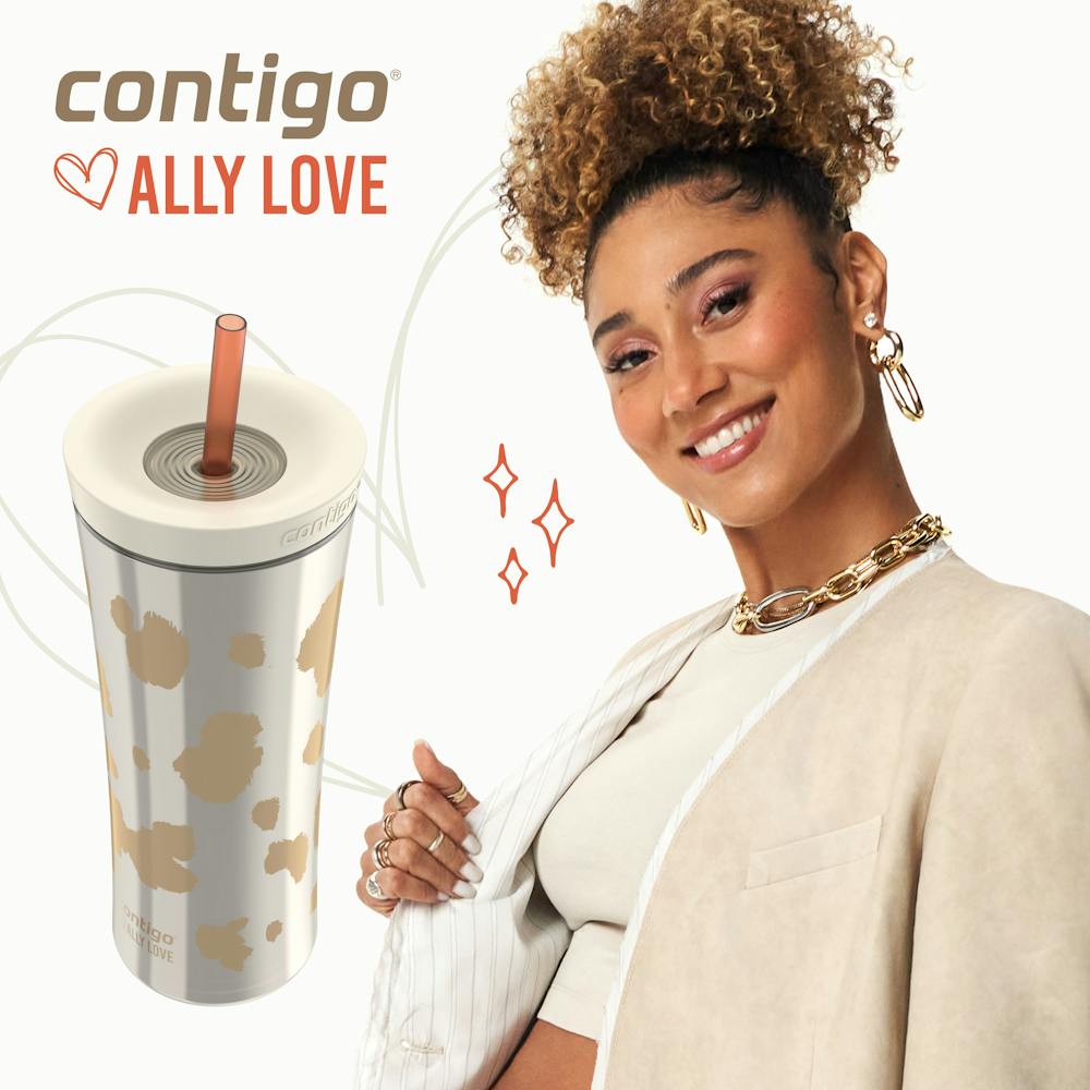 Contigo® x Ally Love Streeterville AUTOCLOSE® Shake & Go® Tumbler, 20oz (DHDQ)