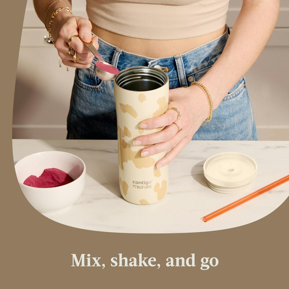 Contigo® x Ally Love Streeterville 2.0 Stainless Steel Tumbler with Straw, 24oz (LA3Y)