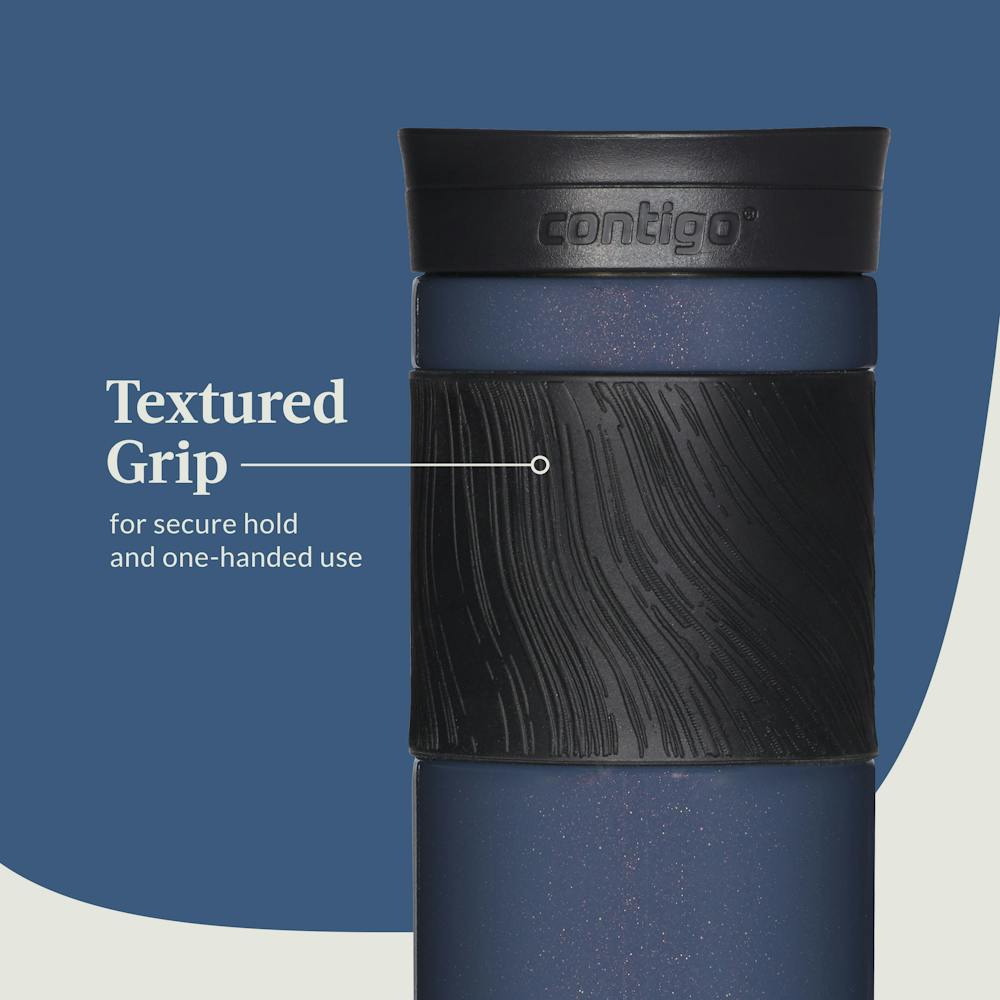 Contigo® Byron 2.0 Stainless Steel Travel Mug with SNAPSEAL™ Lid and Grip, 24oz (B8FM)