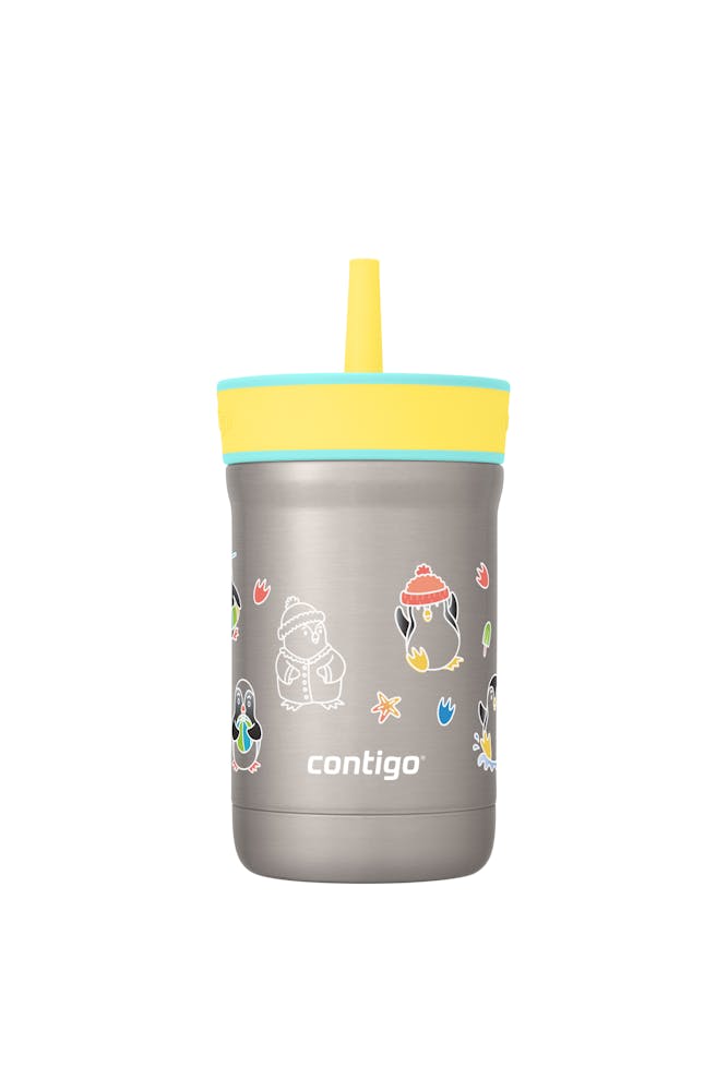 Contigo® Kids Leighton Spill-Proof Stainless Steel Tumbler with Straw, 12oz (RMRJ)
