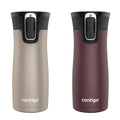 Contigo® West Loop 2.0 Leak-Proof Spill-Proof Insulated Stainless Steel Travel Mug, 16oz., 2 Pack (HNOT)