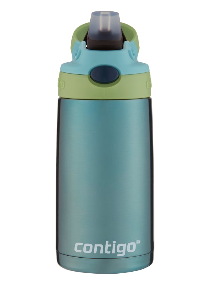Contigo® Kids Straw Stainless Steel Water Bottle with AUTOSPOUT® Lid, 13oz (XI8A)