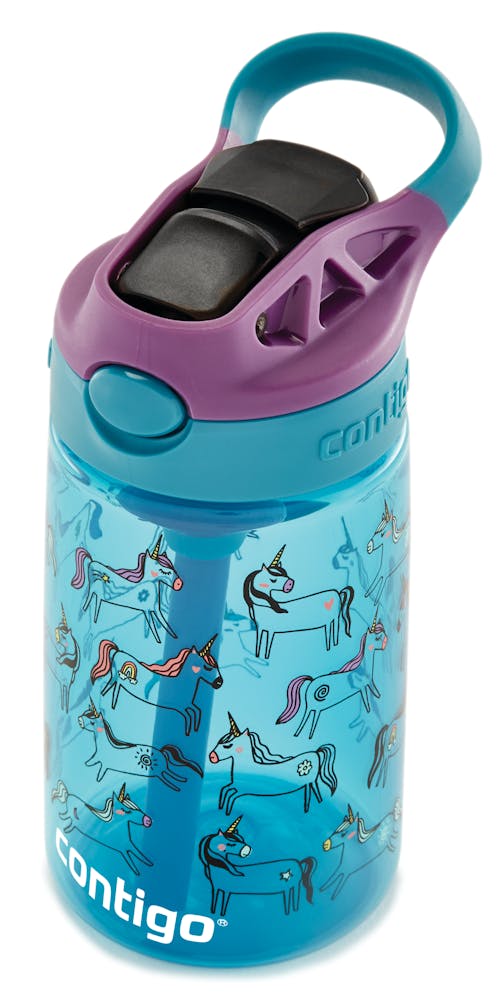Contigo® Kids Straw Water Bottle with AUTOSPOUT® Lid, 14oz (T6U8)