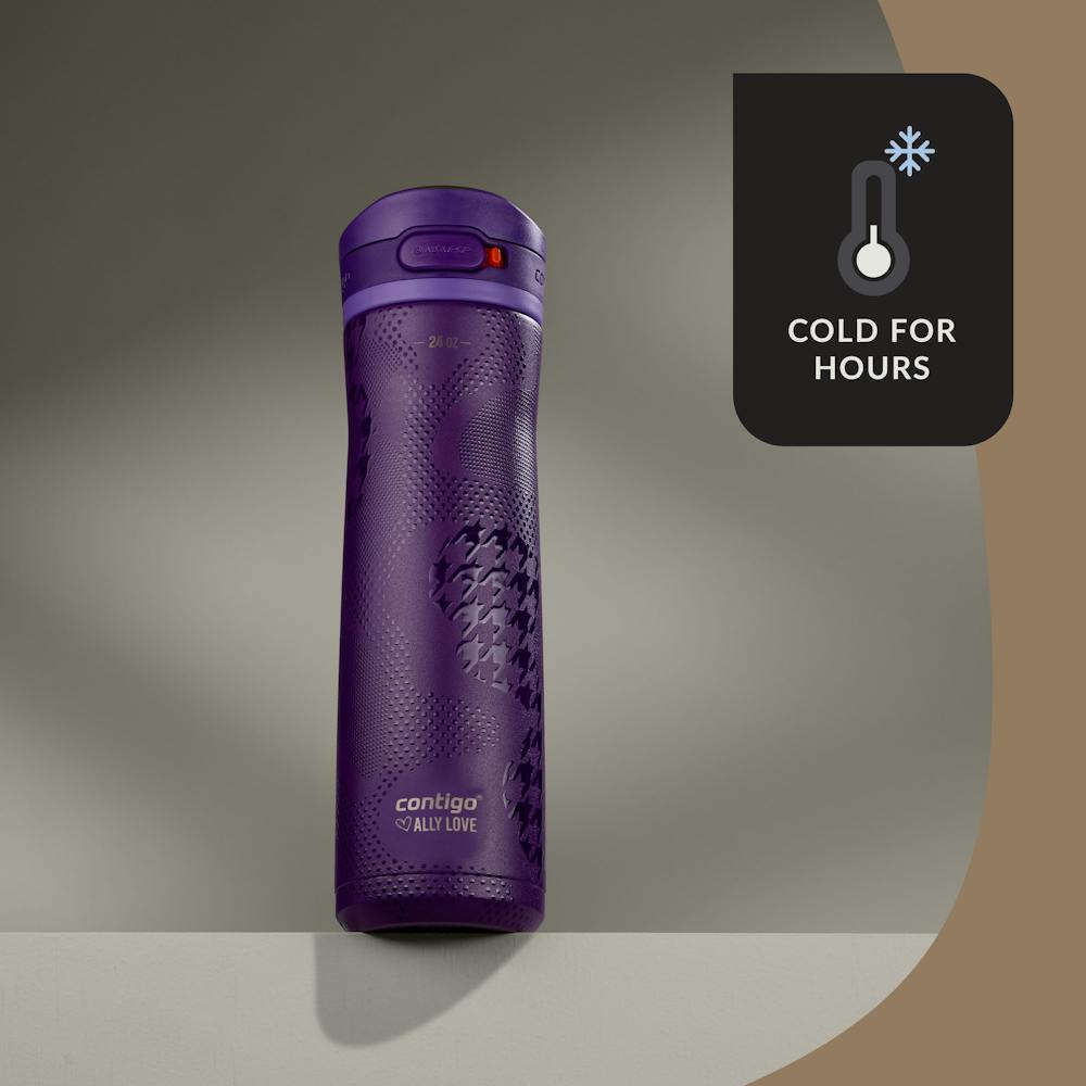 Contigo® x Ally Love Jackson Chill 2.0 Stainless Steel Water Bottle with AUTOPOP® Lid, 24oz (0ZR4)