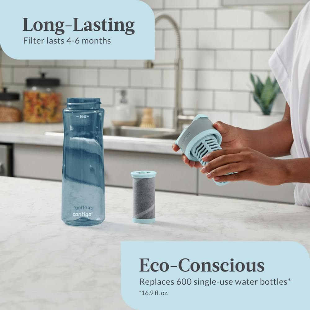 Contigo® Clybourn Freeflow Filtration Tritan Water Bottle with AUTOSEAL® LID, 24oz (H71U)