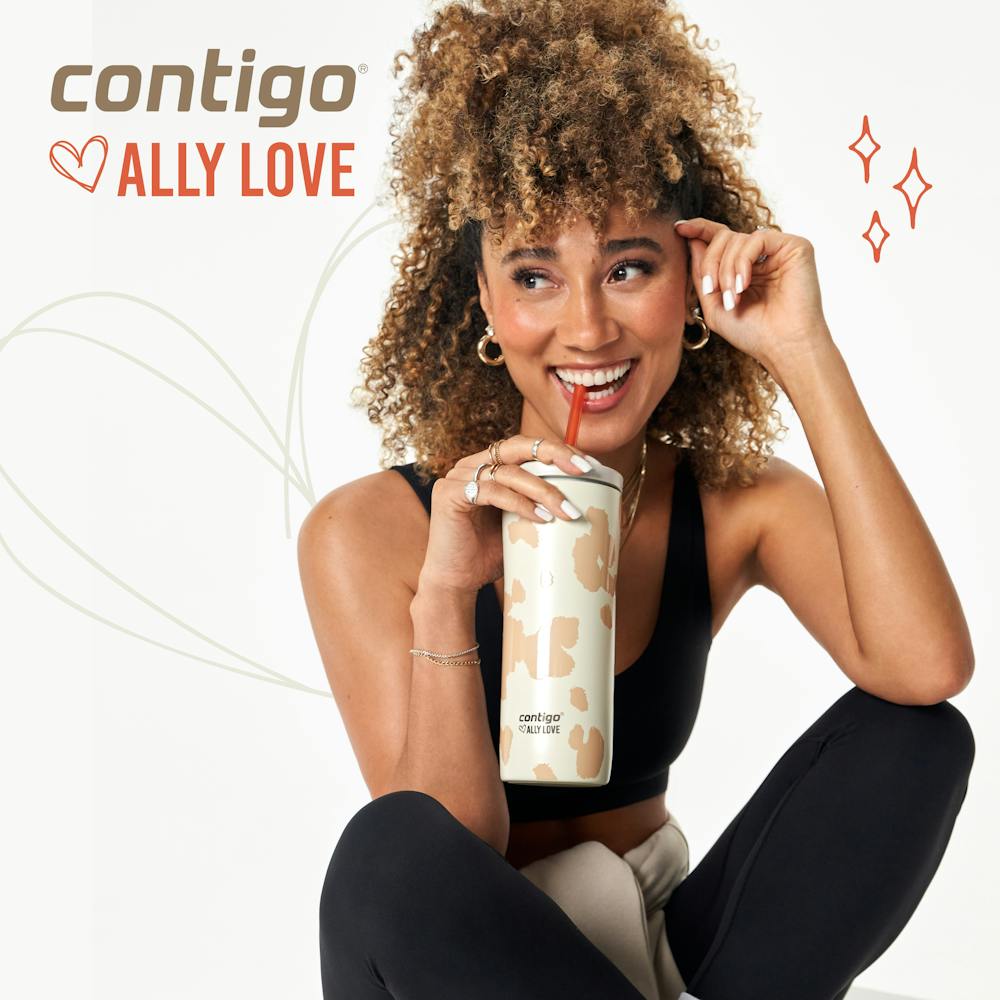 Contigo® x Ally Love Streeterville 2.0 Stainless Steel Tumbler with Straw, 24oz (LA3Y)