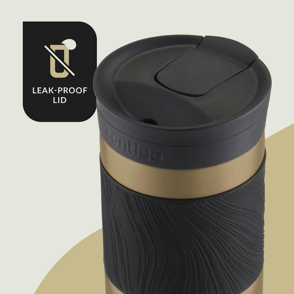 Contigo® Byron 2.0 Stainless Steel Travel Mug with SNAPSEAL™ Lid and Grip, 24oz (B8FM)