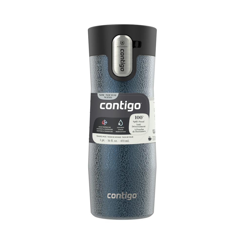 Contigo® AUTOSEAL® West Loop Vacuum-Insulated Stainless Steel Travel Mug with Easy-Clean Lid, 16 oz (FHXQ)