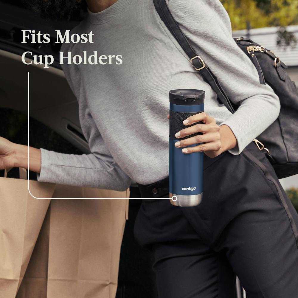 Contigo® Byron 2.0 Stainless Steel Travel Mug with SNAPSEAL™ Lid and Grip, 24oz (B8FM)