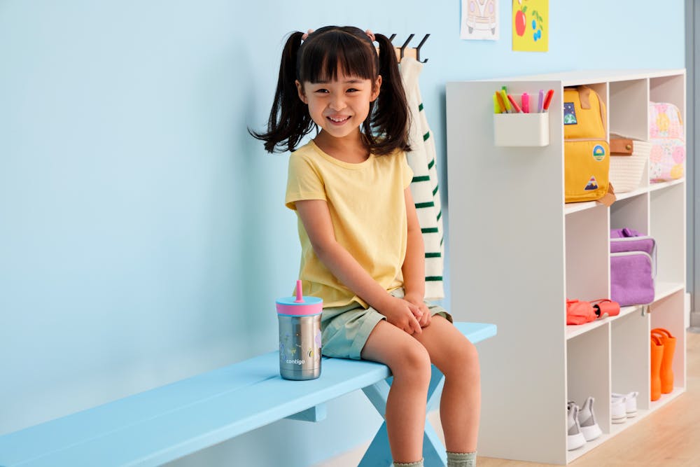 Contigo® Kids Leighton Spill-Proof Stainless Steel Tumbler with Straw, 12oz (RMRJ)