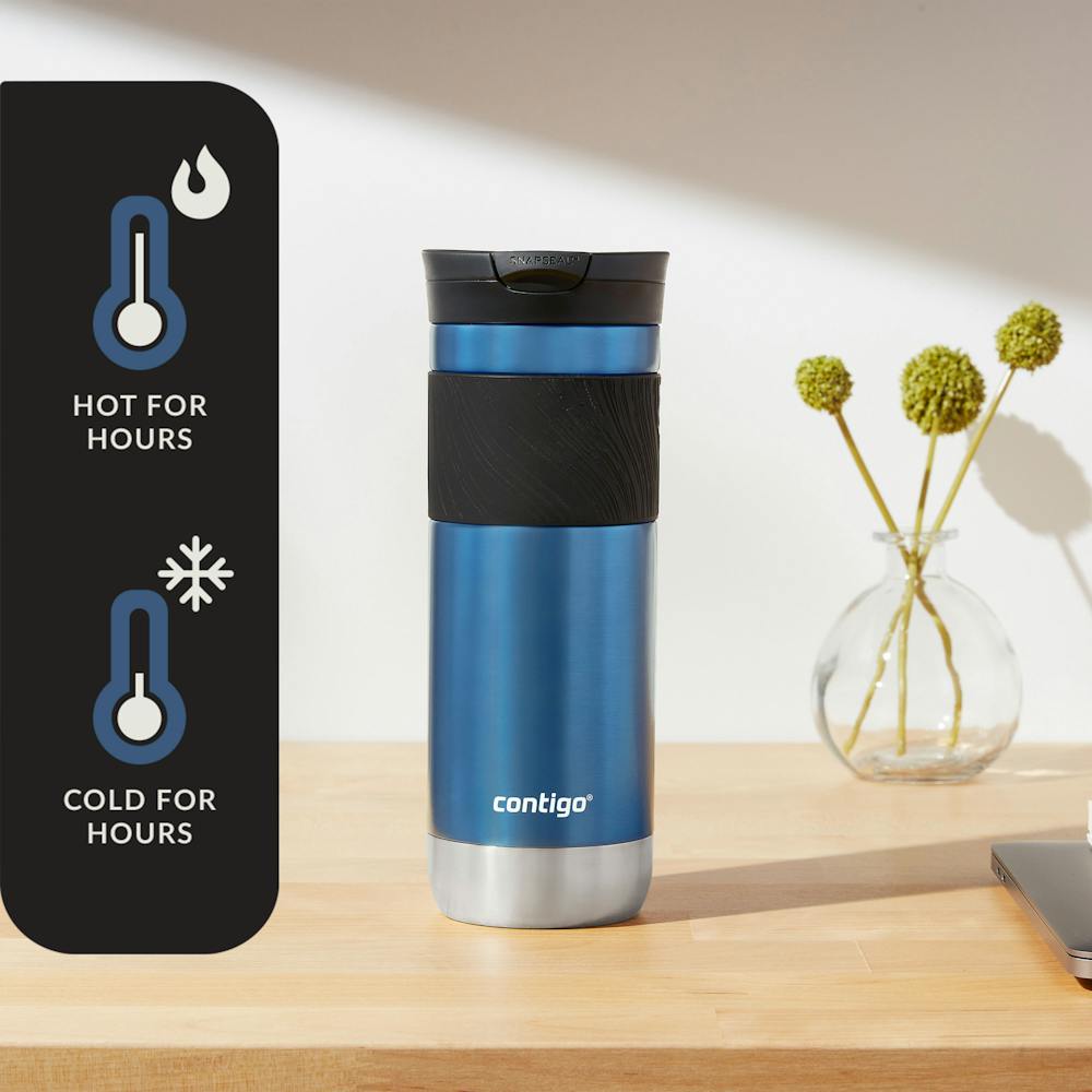 Contigo® Byron 2.0 Stainless Steel Travel Mug with SNAPSEAL™ Lid and Grip, 20oz (SCZC)