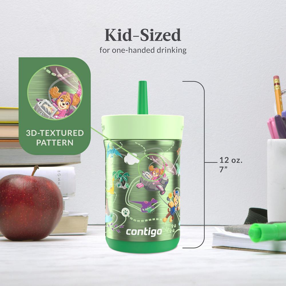 Contigo® Kids Leighton Spill-Proof Stainless Steel Tumbler with Straw, 12oz (RMRJ)