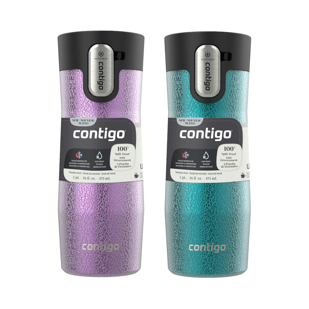 Contigo® AUTOSEAL® West Loop Vacuum-Insulated Stainless Steel Travel Mug with Easy-Clean Lid, 16 oz (FHXQ)