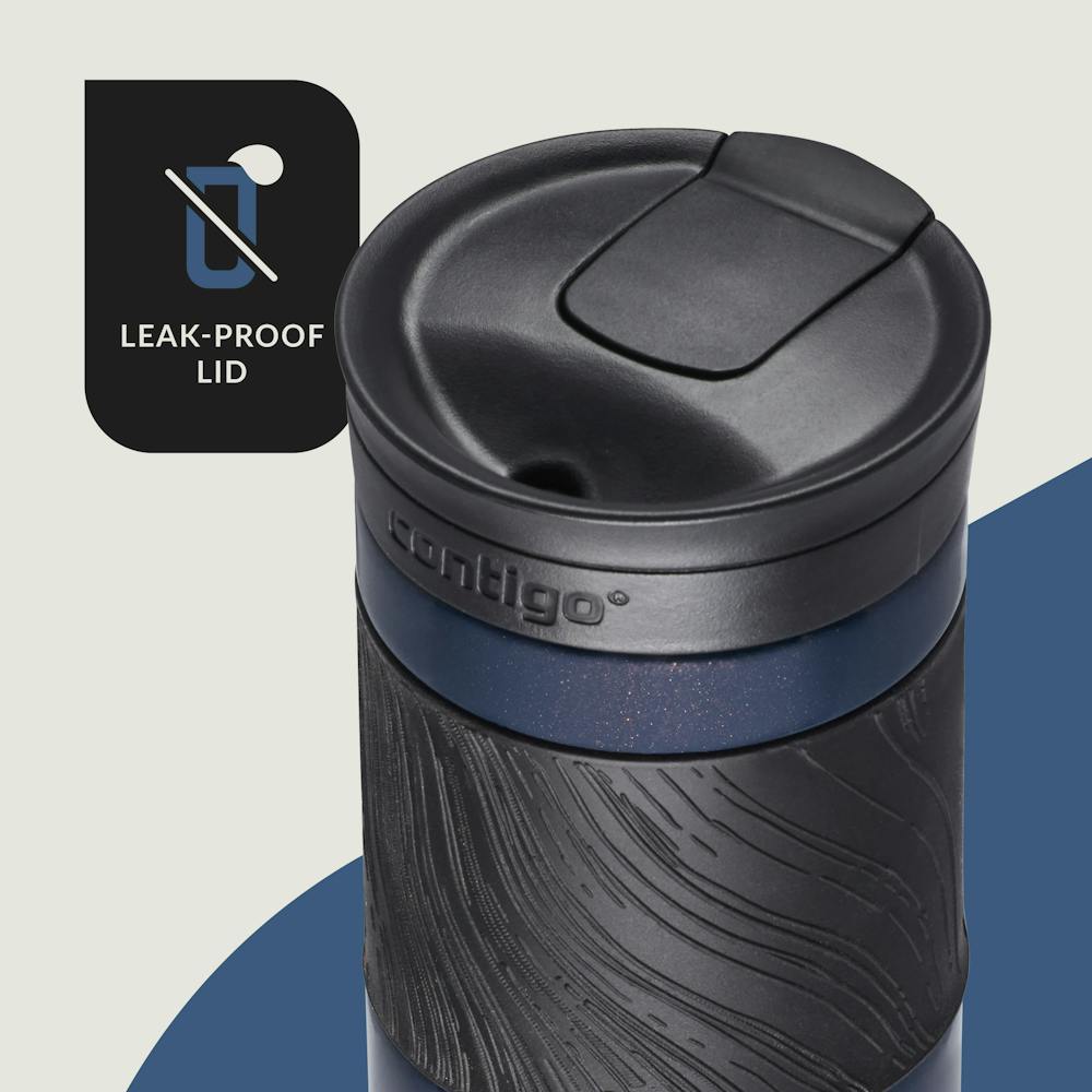 Contigo® Byron 2.0 Stainless Steel Travel Mug with SNAPSEAL™ Lid and Grip, 24oz (B8FM)