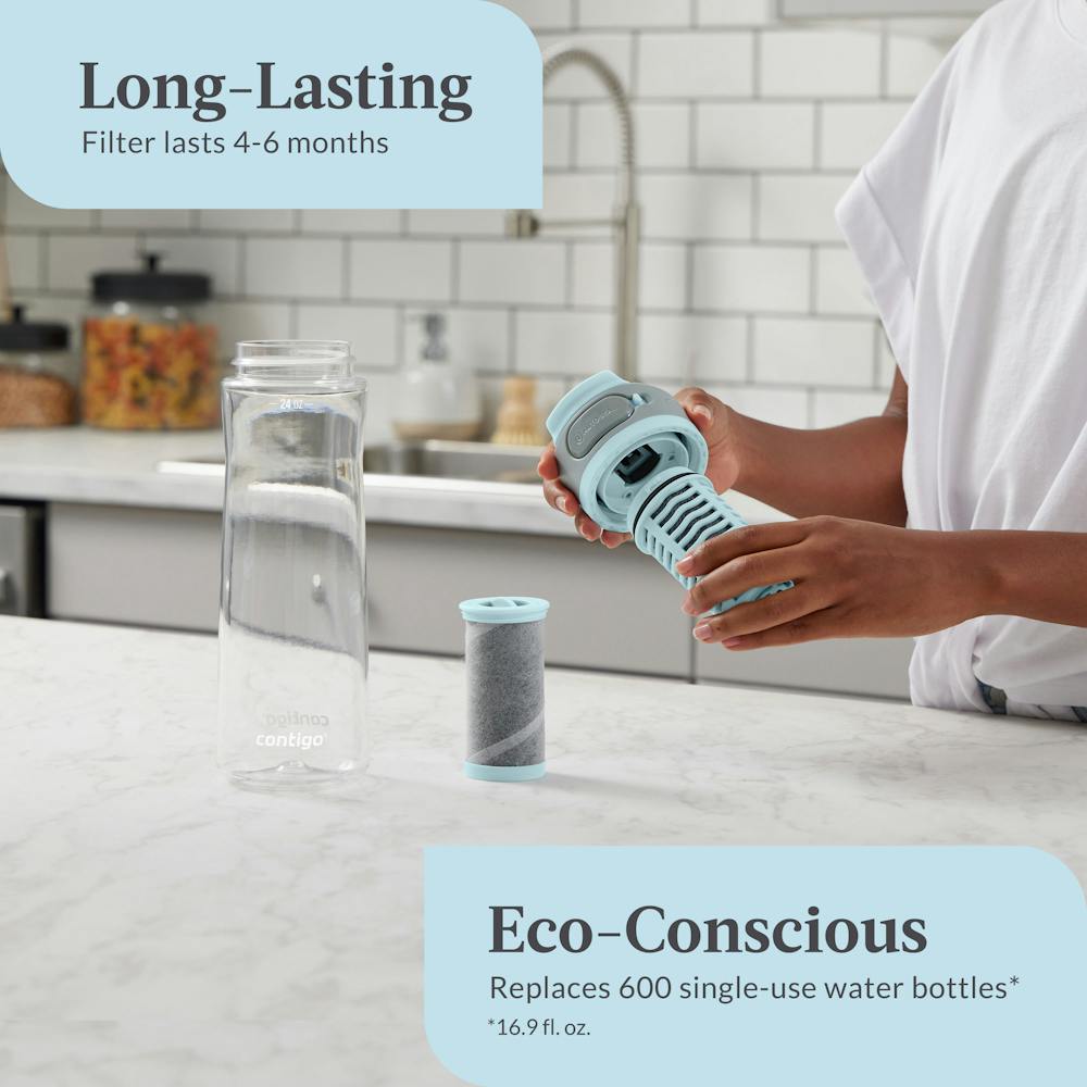 Contigo® Clybourn Freeflow Filtration Tritan Water Bottle with AUTOSEAL® LID, 24oz (H71U)