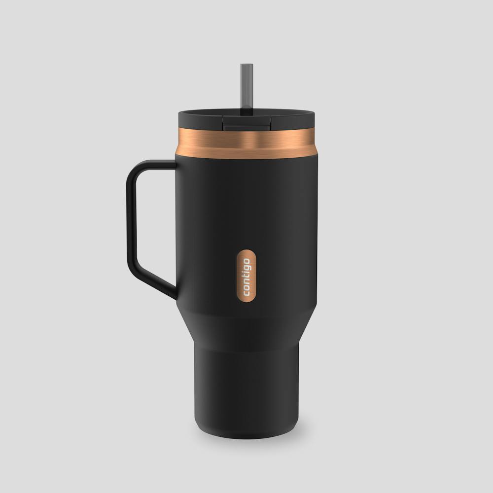 30 oz SnapSeal™ Tumbler (w/ Straw & Handle) (ZJJP)