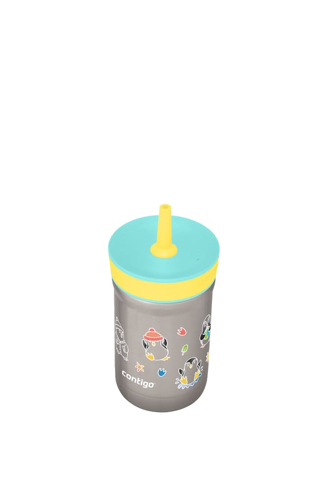 Contigo® Kids Leighton Spill-Proof Stainless Steel Tumbler with Straw, 12oz (RMRJ)