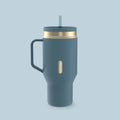 30 oz SnapSeal™ Tumbler (w/ Straw & Handle) (ZJJP)