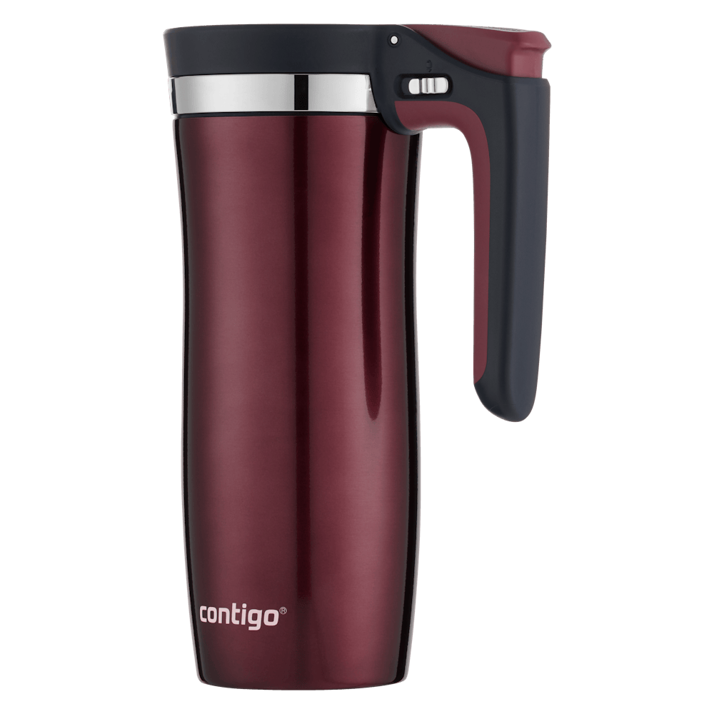 Contigo® Handled AUTOSEAL® Stainless Steel Travel Mug with Easy-Clean Lid, 16oz (GD4D)