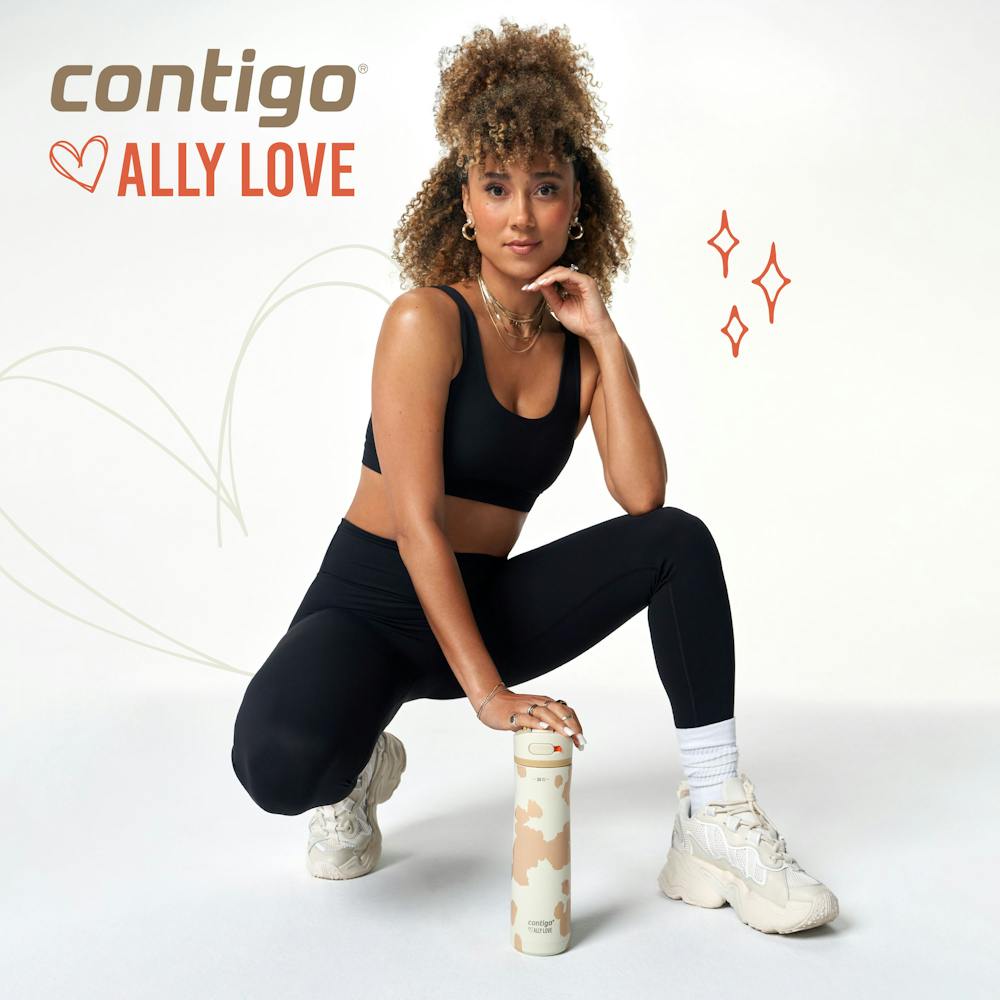 Contigo® x Ally Love Ashland Chill 2.0 Stainless Steel Water Bottle with AUTOSPOUT® Lid, 24oz (DO9Y)
