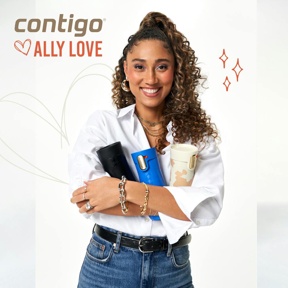 Contigo® x Ally Love West Loop 3.0 Stainless Steel Travel Mug with AUTOSEAL® Easy-Clean Lid, 16oz (4L9F)