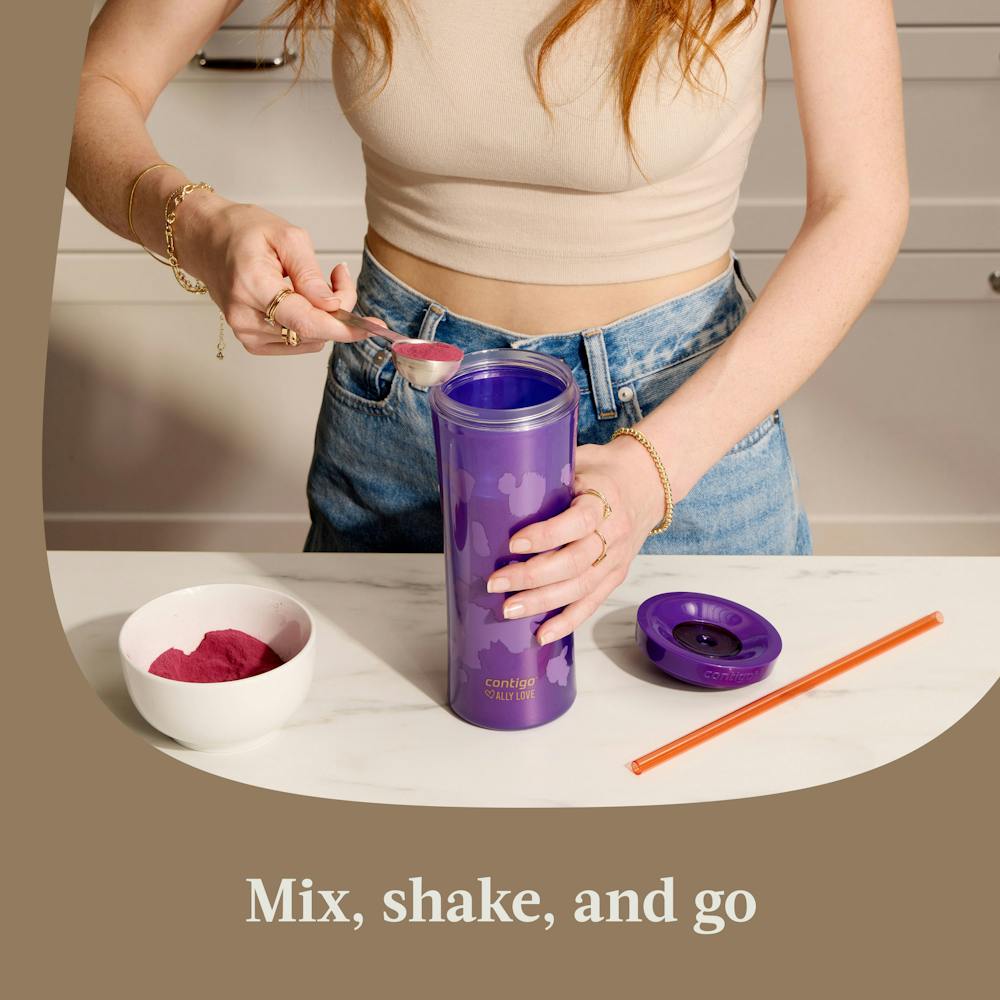 Contigo® x Ally Love Streeterville AUTOCLOSE® Shake & Go® Tumbler, 20oz (DHDQ)