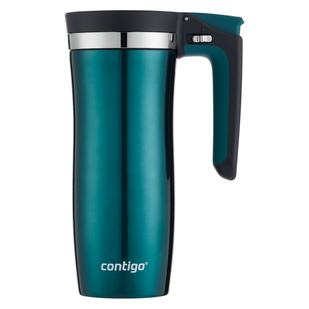 Contigo® Handled AUTOSEAL® Stainless Steel Travel Mug with Easy-Clean Lid, 16oz (GD4D)