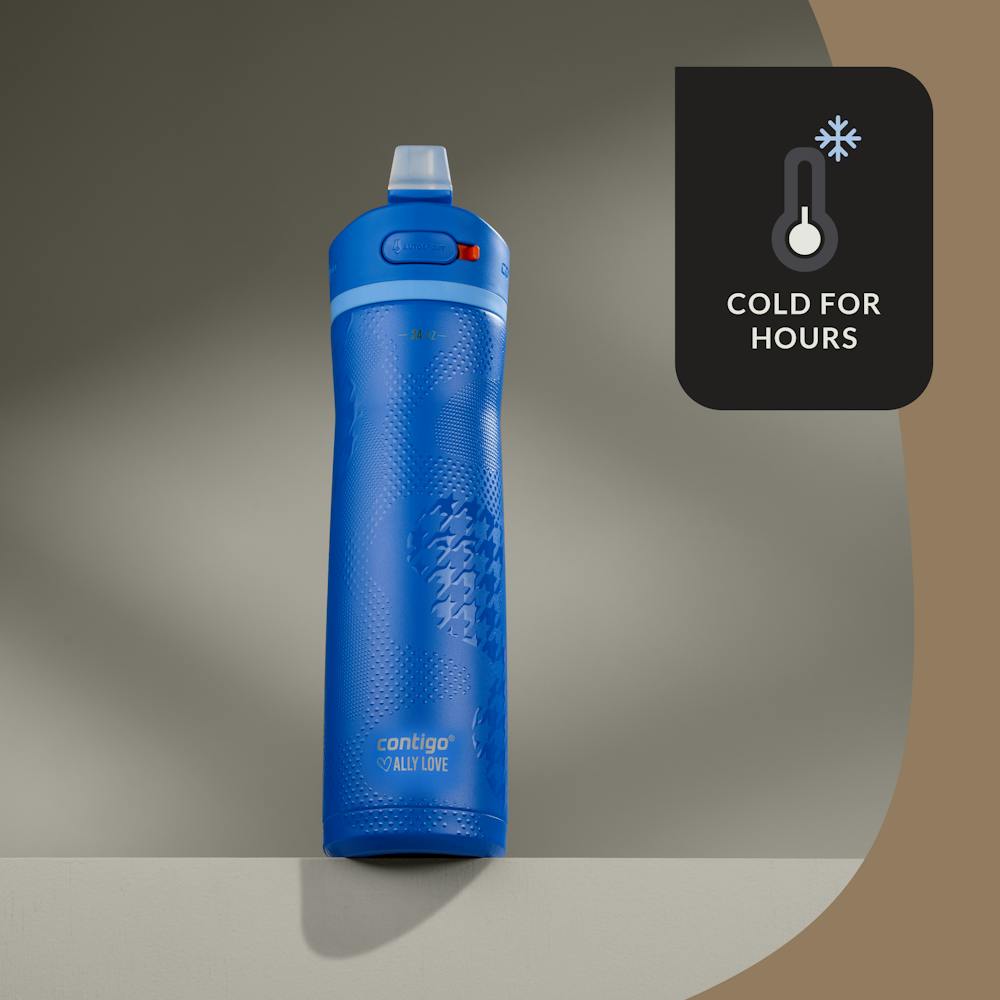 Contigo® x Ally Love Ashland Chill 2.0 Stainless Steel Water Bottle with AUTOSPOUT® Lid, 24oz (DO9Y)