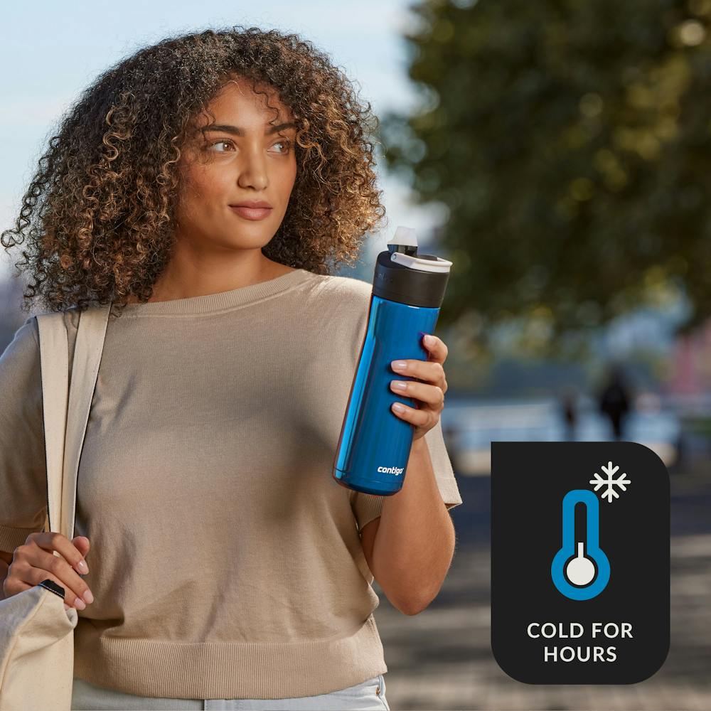 Contigo® Ashland Chill 2.0 Stainless Steel Water Bottle with AUTOSPOUT® Lid, 24oz (U15O)