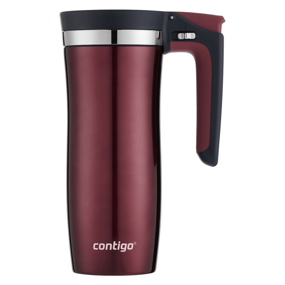 Contigo® Handled AUTOSEAL® Stainless Steel Travel Mug with Easy-Clean Lid, 16oz (GD4D)