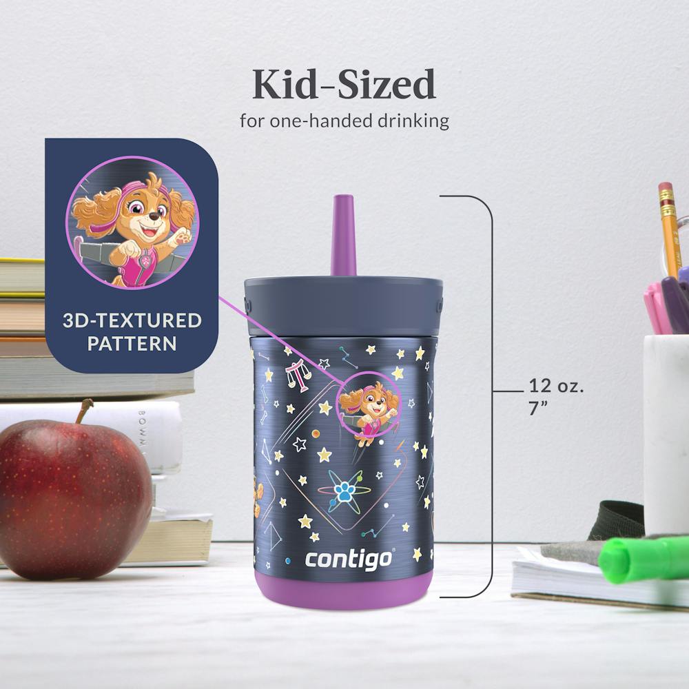 Contigo® Kids Leighton Spill-Proof Stainless Steel Tumbler with Straw, 12oz (RMRJ)