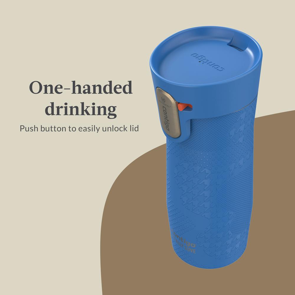 Contigo® x Ally Love West Loop 3.0 Stainless Steel Travel Mug with AUTOSEAL® Easy-Clean Lid, 16oz (0CO3)