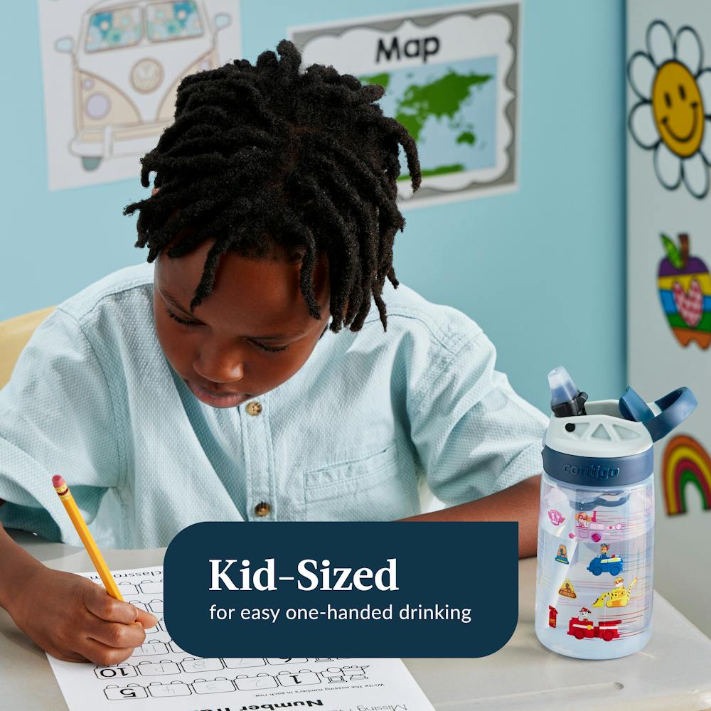 Contigo® Kids Water Bottle with Redesigned AUTOSPOUT® Straw, 14 oz (YGP1)
