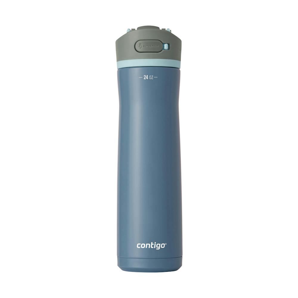 Contigo® Wells Chill Stainless Steel Filter Water Bottle with AUTOSPOUT® Straw Lid, 24 Oz (LTH9)
