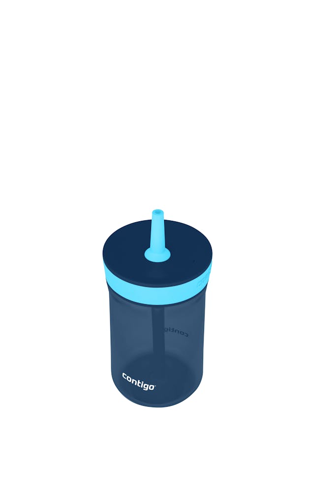 Contigo® Kids’ Leighton Straw Tumbler with Spill-Proof Leak-Proof Lid, 14oz (GAEA)