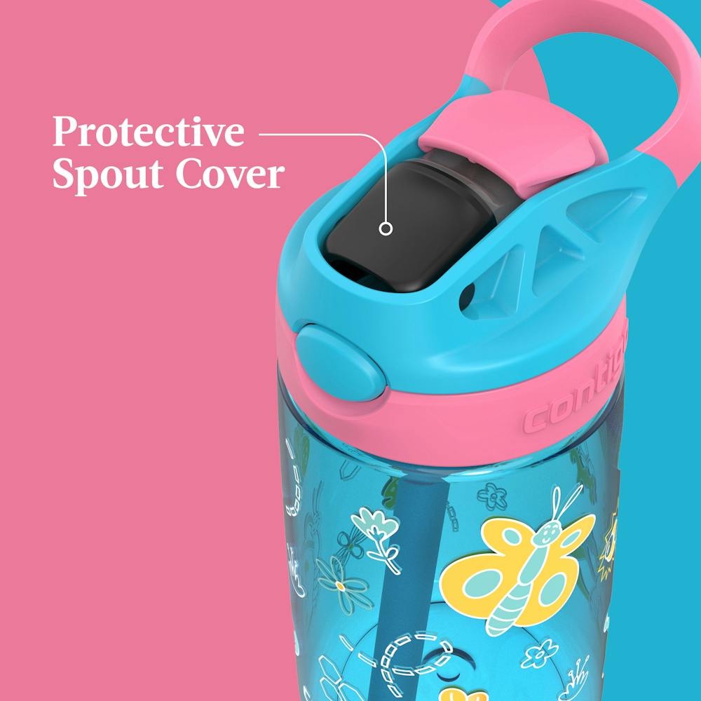 Contigo® Kids Water Bottle with Redesigned AUTOSPOUT® Straw, 14 oz (YGP1)