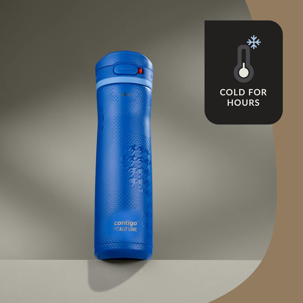 Contigo® x Ally Love Jackson Chill 2.0 Stainless Steel Water Bottle with AUTOPOP® Lid, 24oz (0ZR4)