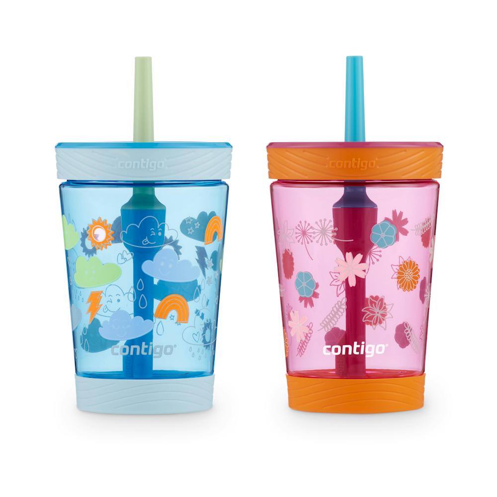 Contigo® Kids Spill-Proof Tumbler with Straw, 14oz., 2 Pack (6IHA)