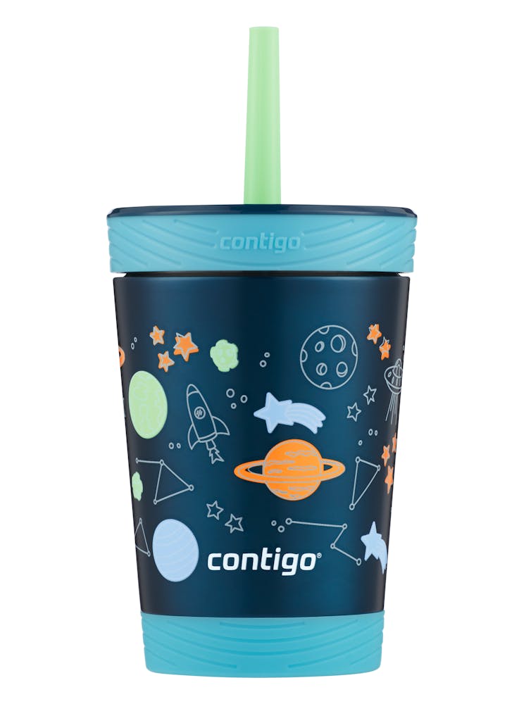 Kids Spill-Proof Stainless Steel Tumbler with Straw and THERMALOCK®, 12 oz (CQ8X)