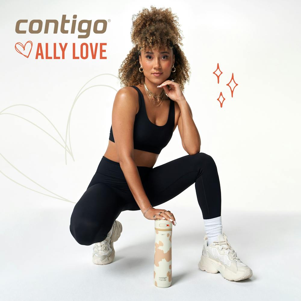 Contigo® x Ally Love Ashland Chill 2.0 Stainless Steel Water Bottle with AUTOSPOUT® Lid, 24oz (DO9Y)