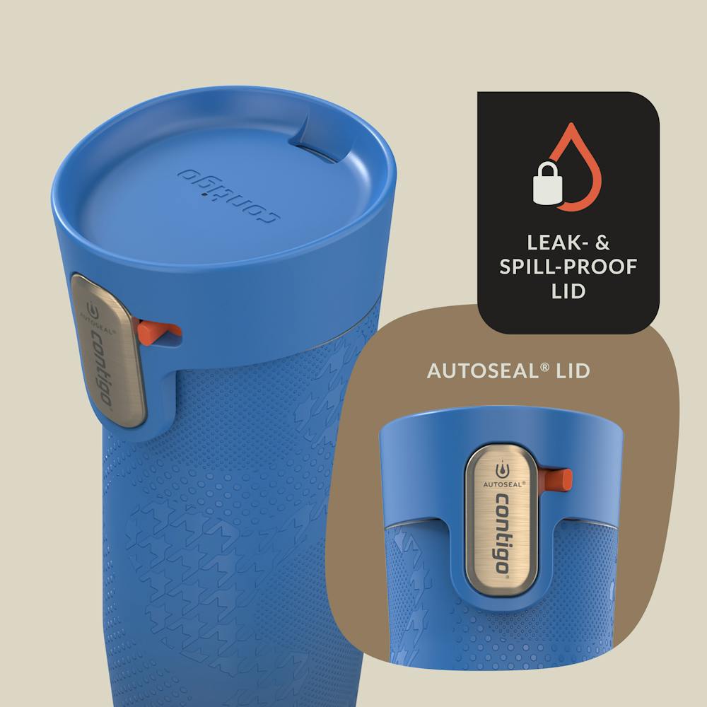 Contigo® x Ally Love West Loop 3.0 Stainless Steel Travel Mug with AUTOSEAL® Easy-Clean Lid, 16oz (4L9F)