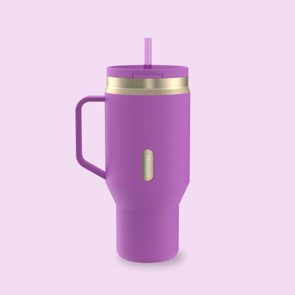 30 oz SnapSeal™ Tumbler (w/ Straw & Handle) (ZJJP)
