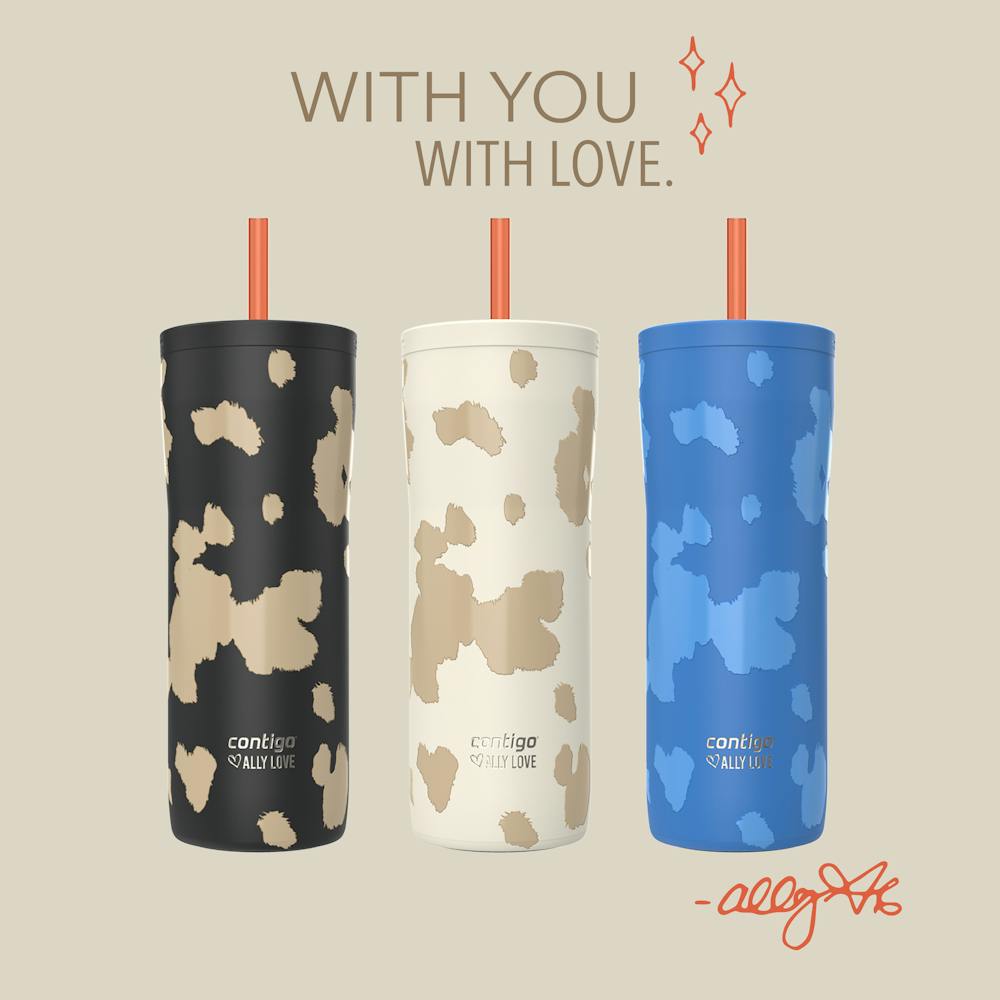 Contigo® x Ally Love Streeterville 2.0 Stainless Steel Tumbler with Straw, 24oz (LA3Y)
