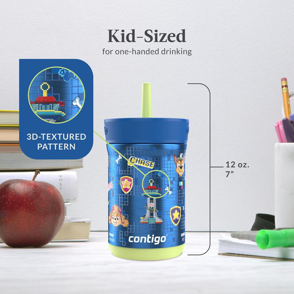 Contigo® Kids Leighton Spill-Proof Stainless Steel Tumbler with Straw, 12oz (RMRJ)