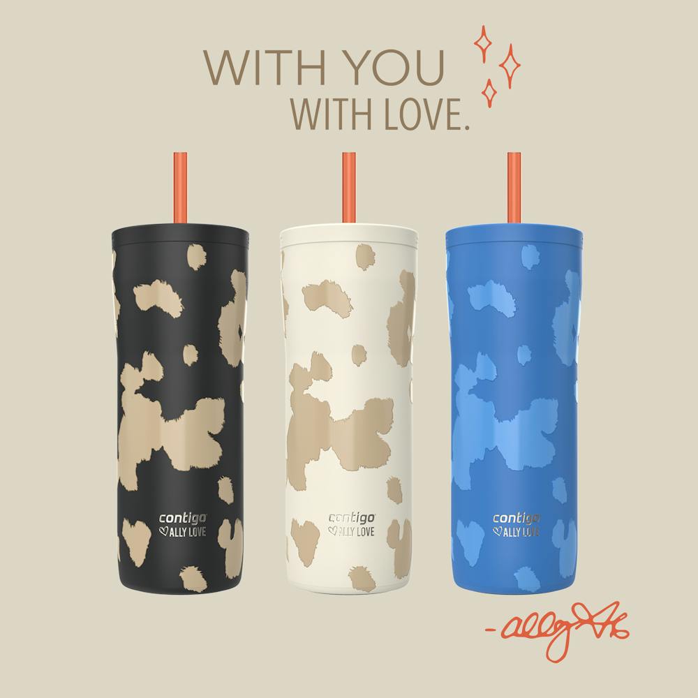 Contigo® x Ally Love Streeterville 2.0 Stainless Steel Tumbler with Straw, 24oz (LA3Y)